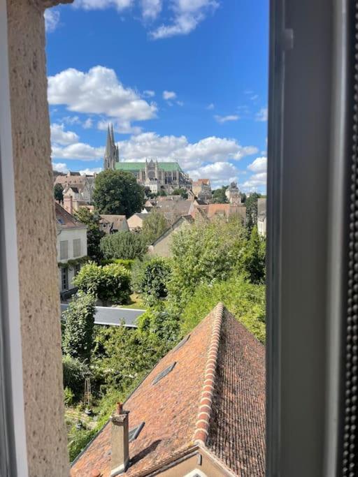 Апартаменты Duplex Bord De L'Eure - Parking Inclus - Jolie Vue Sur La Cathedrale Шартр Экстерьер фото