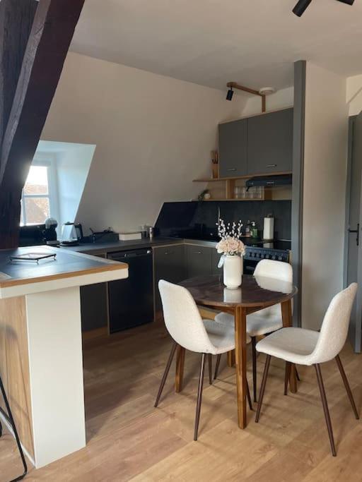 Апартаменты Duplex Bord De L'Eure - Parking Inclus - Jolie Vue Sur La Cathedrale Шартр Экстерьер фото