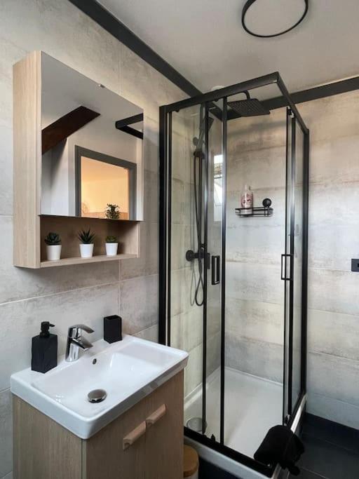 Апартаменты Duplex Bord De L'Eure - Parking Inclus - Jolie Vue Sur La Cathedrale Шартр Экстерьер фото