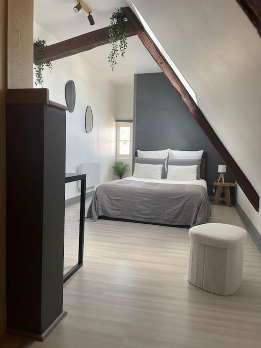 Апартаменты Duplex Bord De L'Eure - Parking Inclus - Jolie Vue Sur La Cathedrale Шартр Экстерьер фото